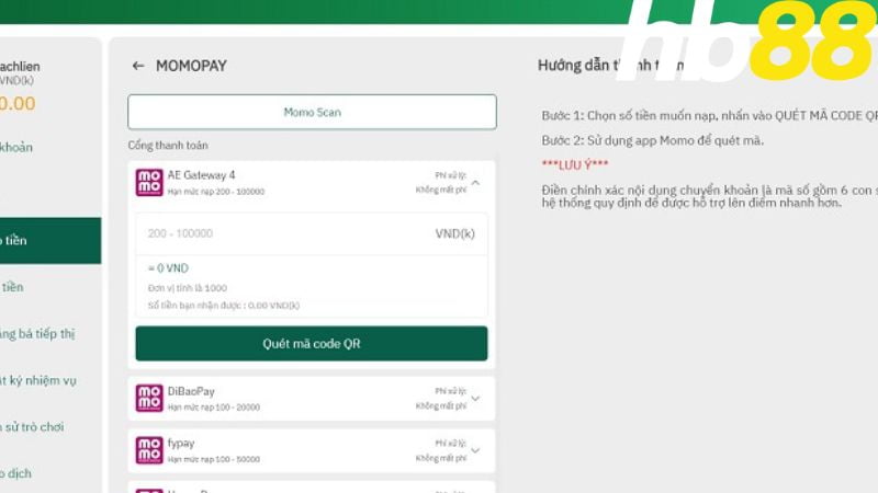 Nhận ngay tiền thưởng 50000 khi đặt cược và nạp tiền bằng ứng dụng Banca - Banca